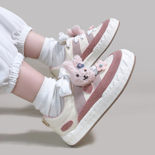 Girls Heart Canvas Shoes Low Top