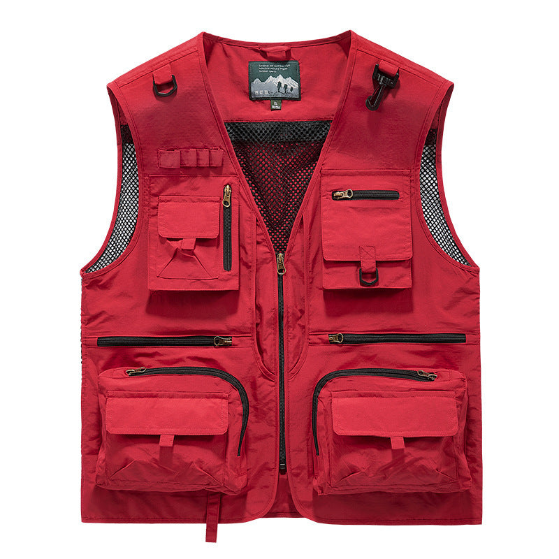 Mesh Quick Dry Vest Men's Casual Outdoor