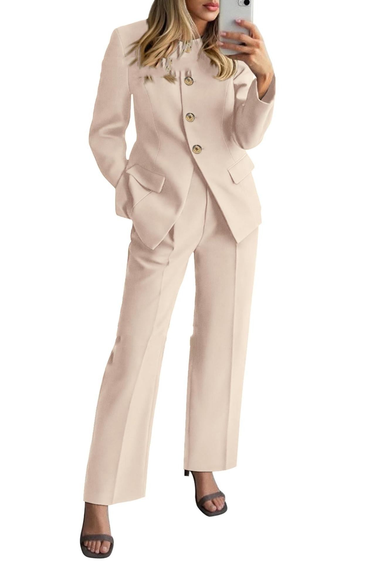 Pantsuit Workplace High-end Two-piece Set For Women