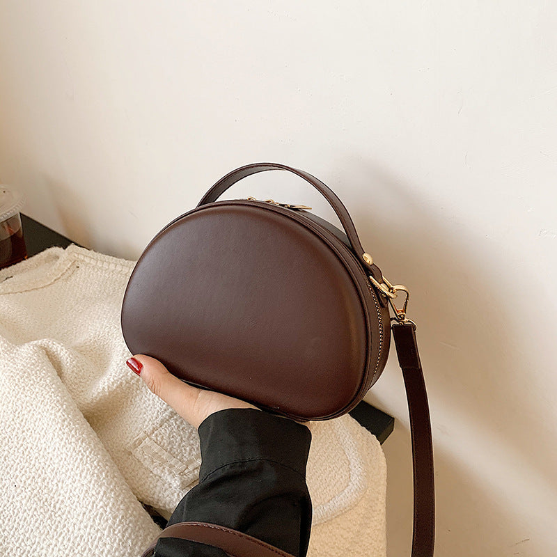 Hand-held Shell Bag All-match Texture Messenger Small Bag