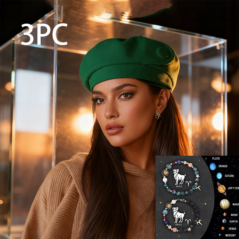 British-style Casual Painter Hat That Is Versatile And Can Show Off Your Face