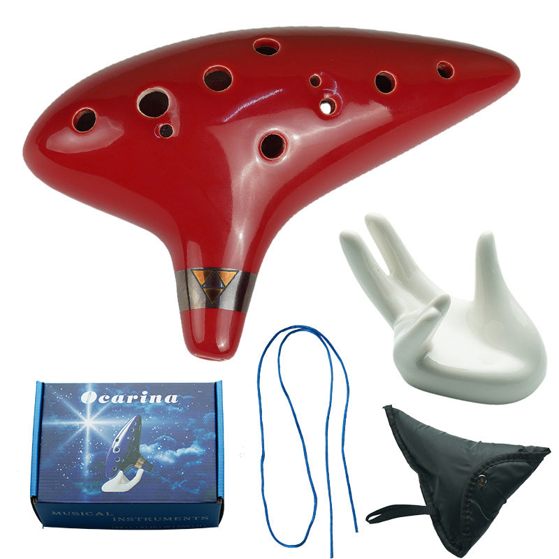Legend of Zelda 12-hole Alto C key Ocarina