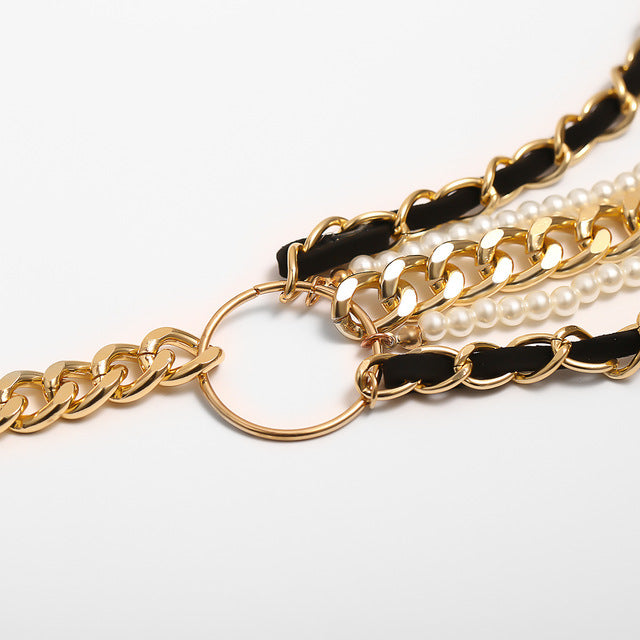 All-match U-shaped geometric body chain