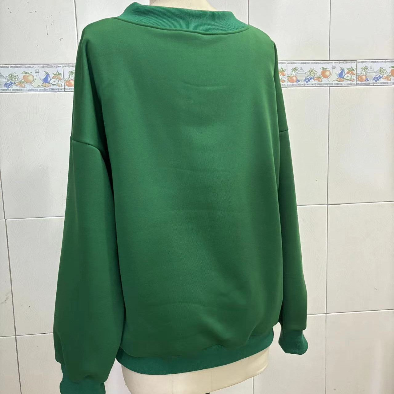 Korean Style Casual Loose All-match V-neck Top