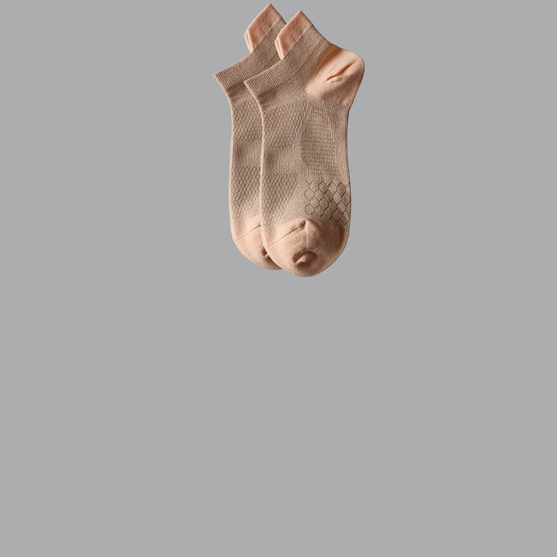 pin200-  Reinforced Cycling Socks Anti-friction Handle Compression Stockings