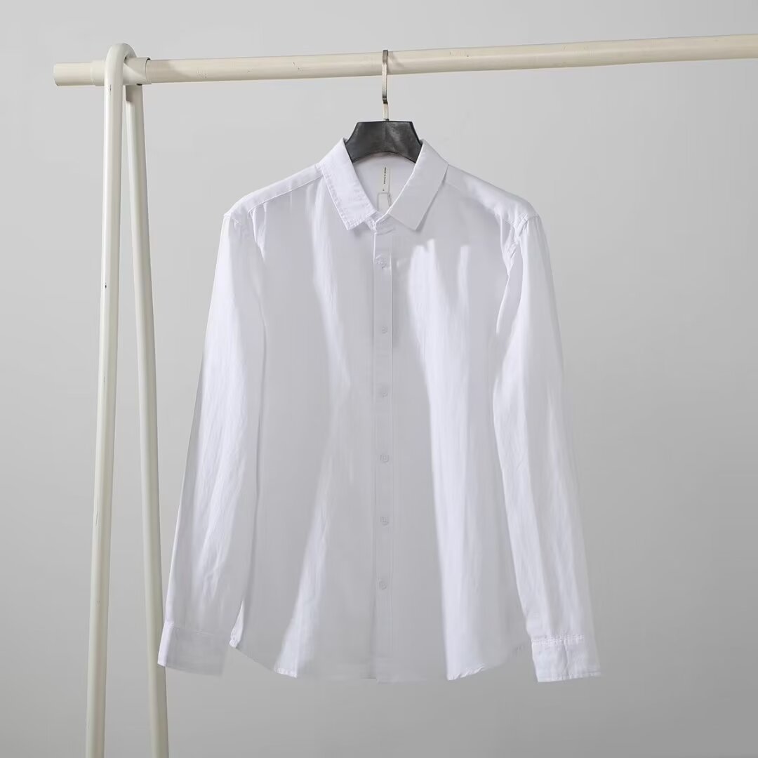 Men's Loose And Simple Artistic Youth Leisure Linen Shirt