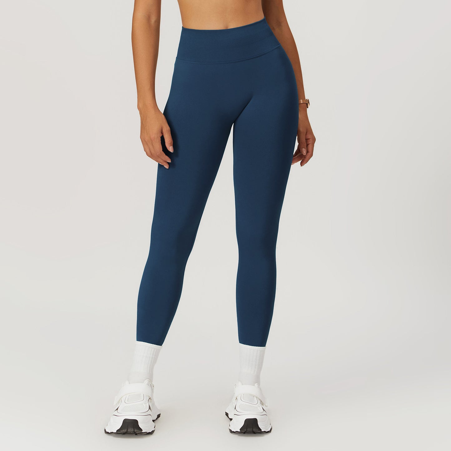 Peach Hip Seamless Belly Contracting And Close-fitting Yoga Pants