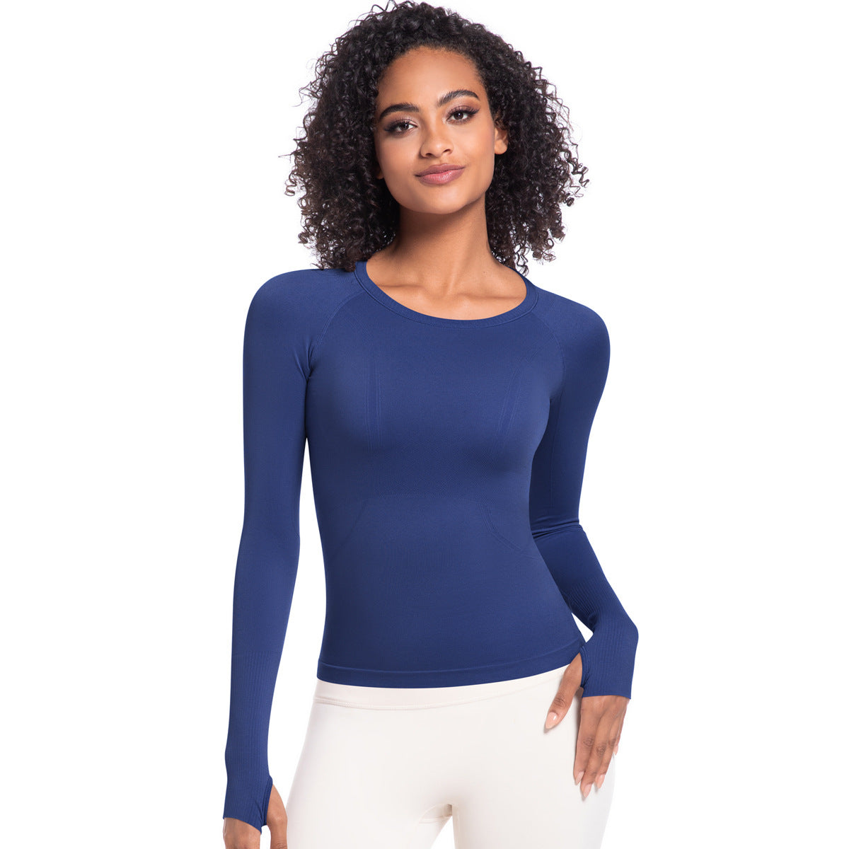 Sports Running Fitness Breathable Seamless Long Yoga Wear