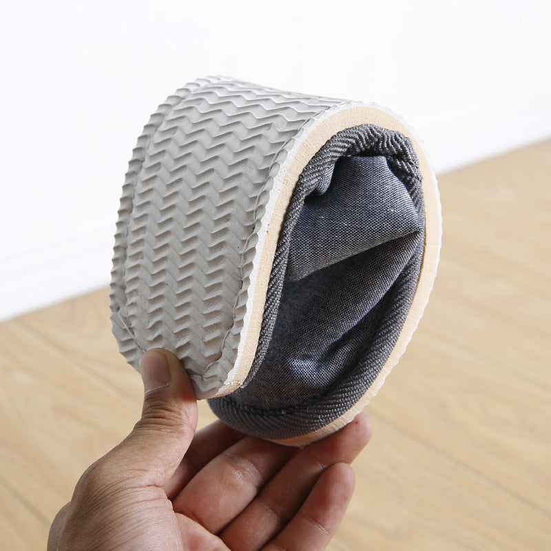 Couples Indoor Floor Slippers Solid Color