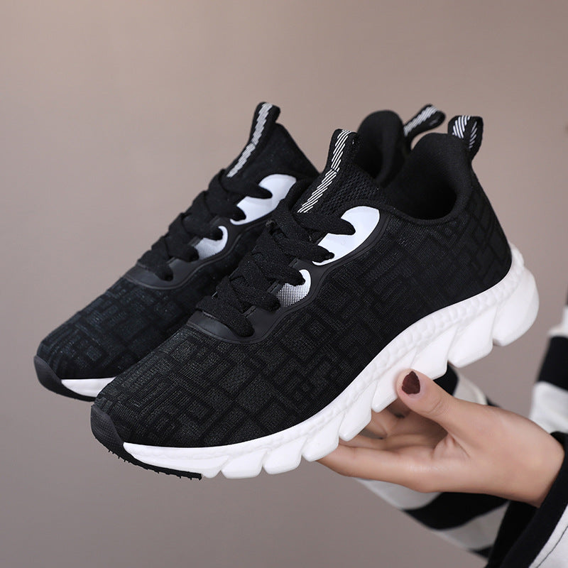 Mesh Breathable Large Size Sports And Leisure Running Shoes