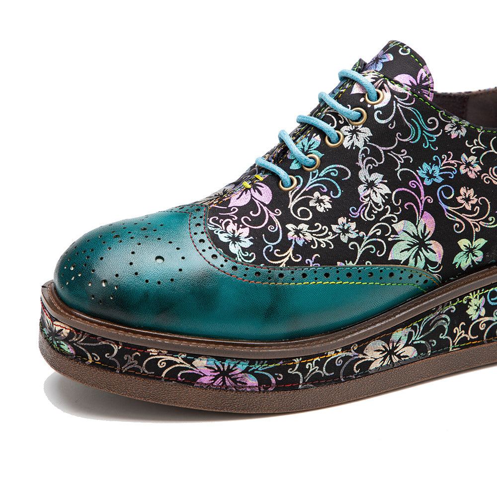 Women's Height Increasing Casual Retro Platform Shoes