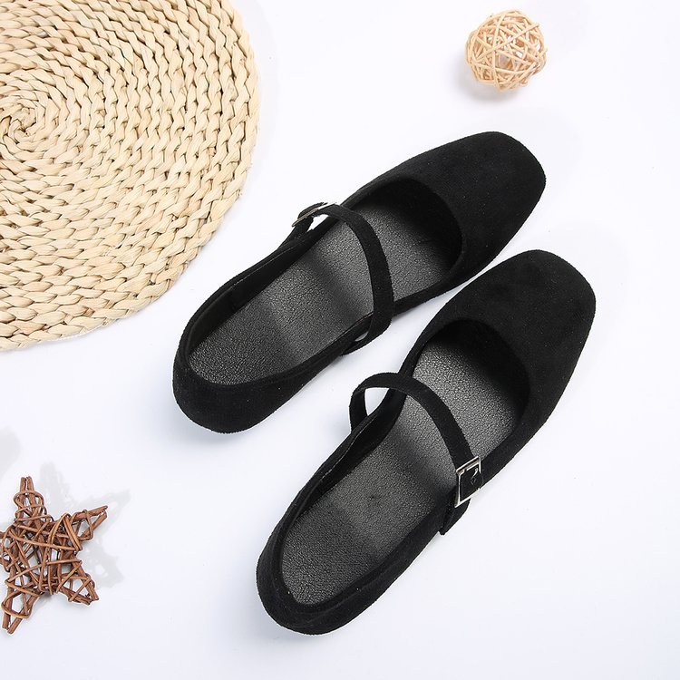 Low Heel Low-cut Women's Embroidered Shoes