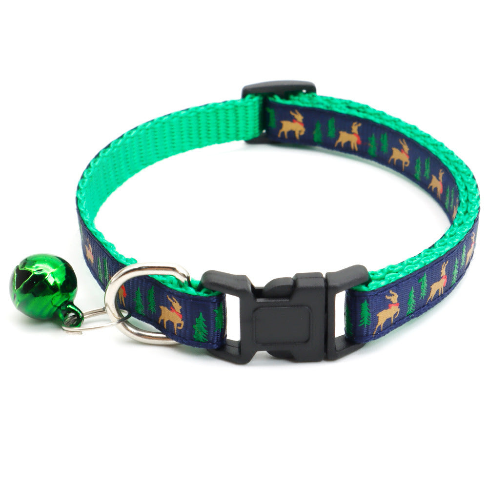 Christmas Bell Dog With Pet Collar Decoration