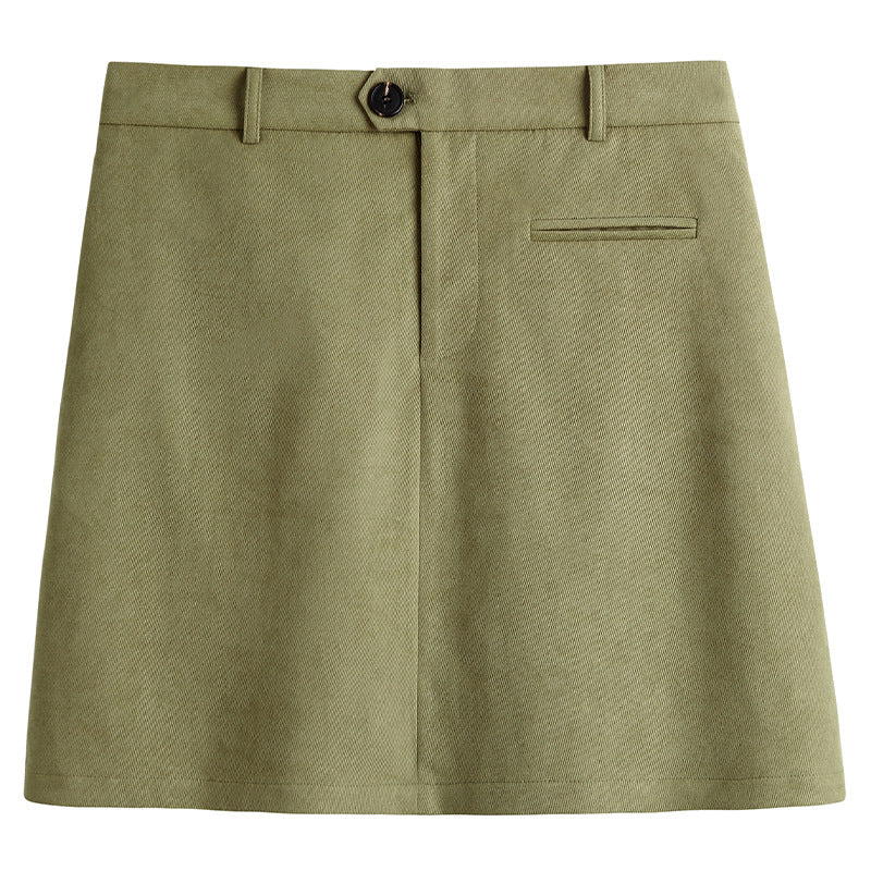Sweet High Waisted Skirt Women's Plus Size Spring Casual
