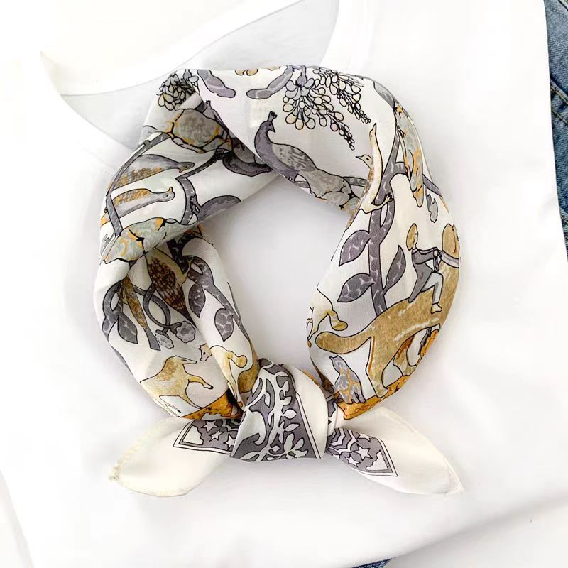 High-end Ladies' Small Square Handkerchief