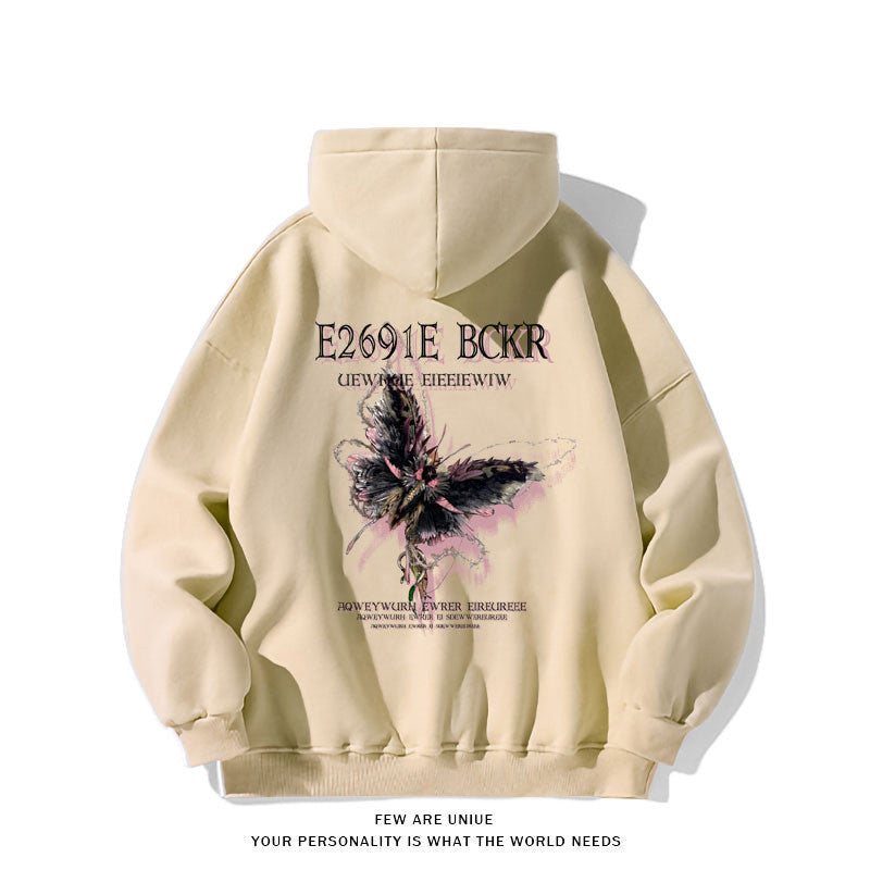 Women's American-style Retro Butterfly Mid-length Sweater
