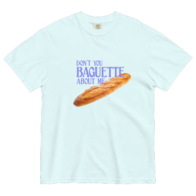 Long Stick Bread About Me T-shirt Digital Printing