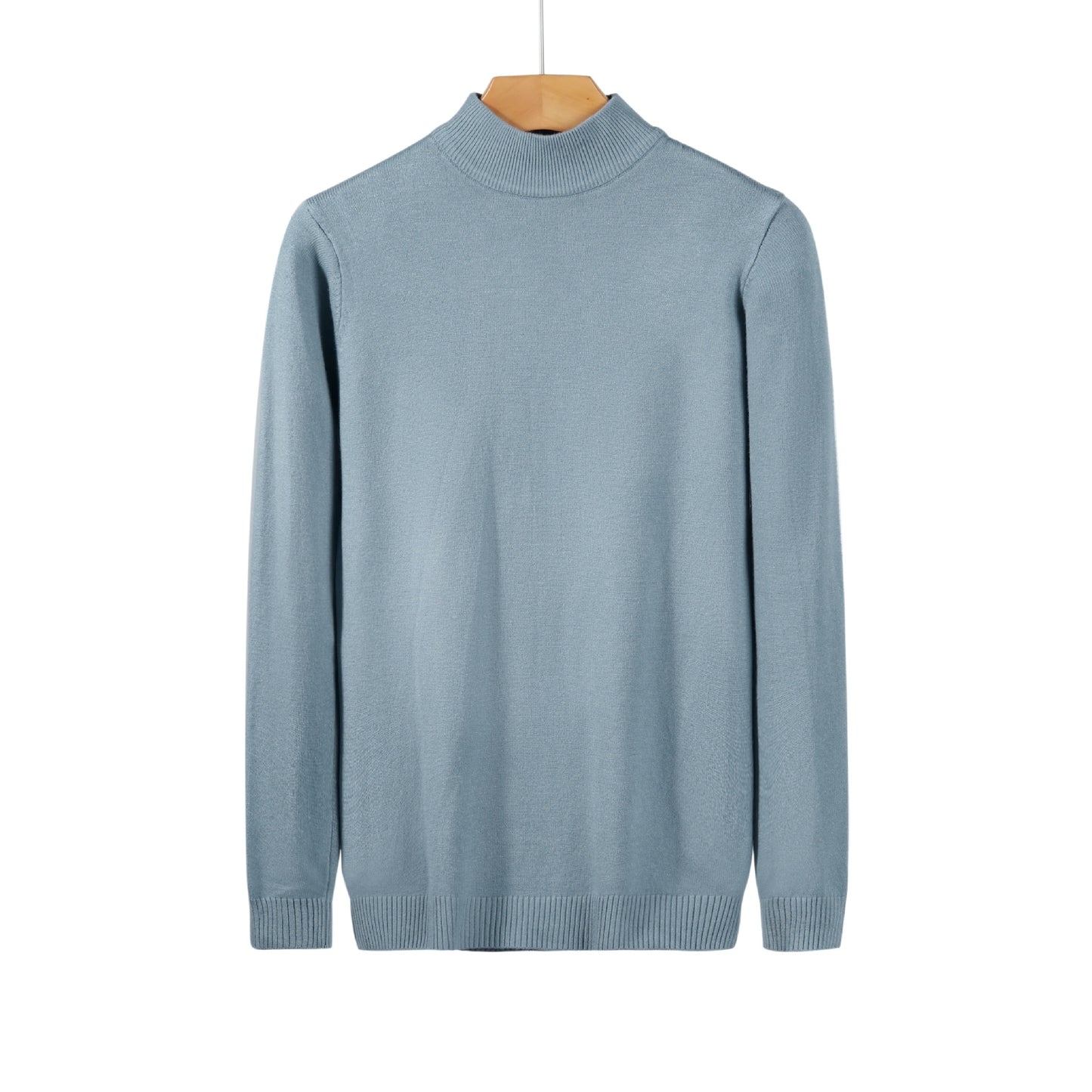 Knitted Base-Layer Casual Men's Wholesale Tops