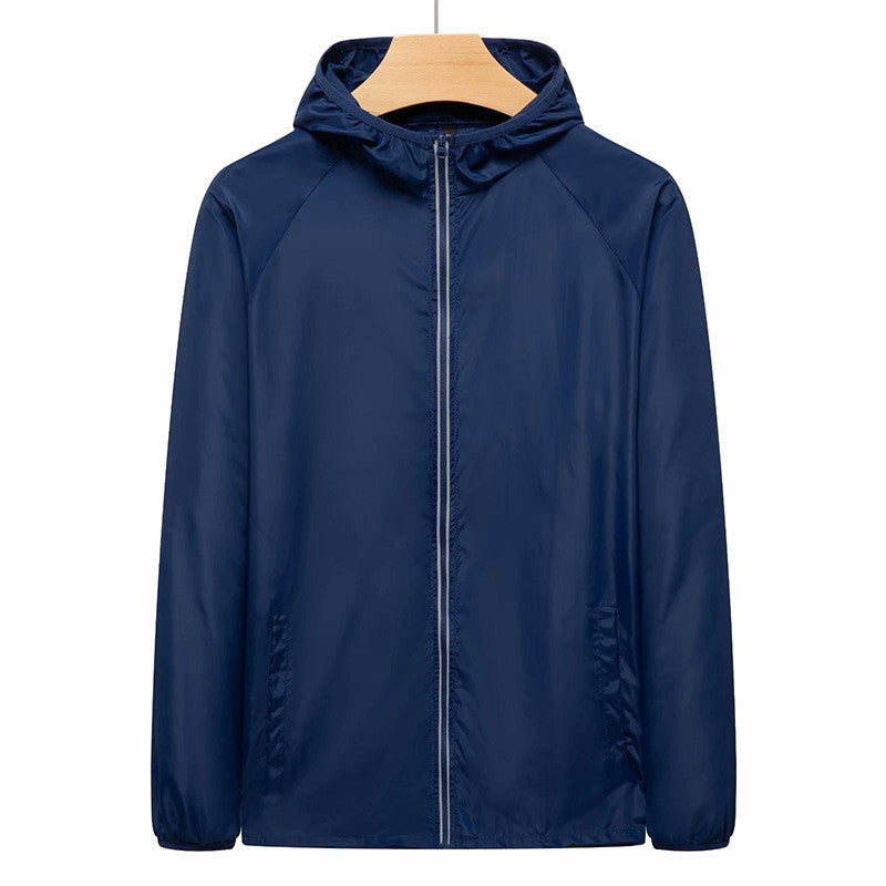 Sun Protection Clothing Men's Summer Thin Breathable Skin Clothing Coat Outdoor