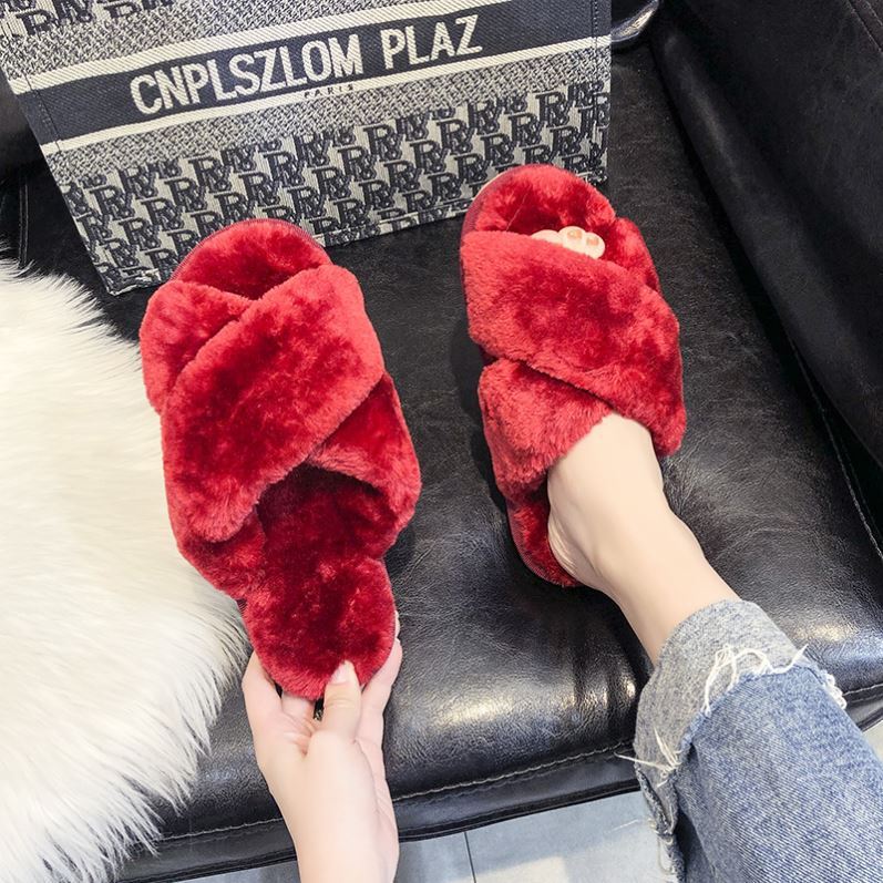 Parent-child Home Non-slip Cotton Slippers For Spring And Autumn