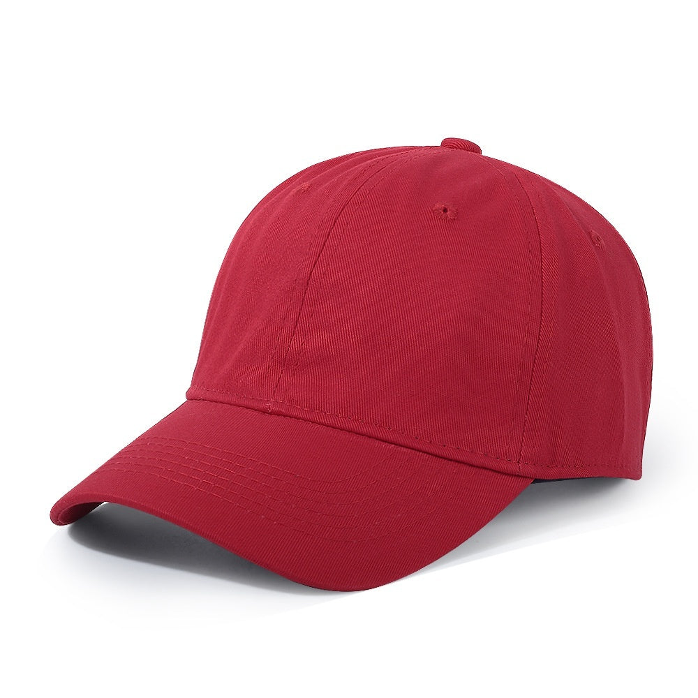 Soft Top All-matching Hat R Letter Baseball Cap For Women