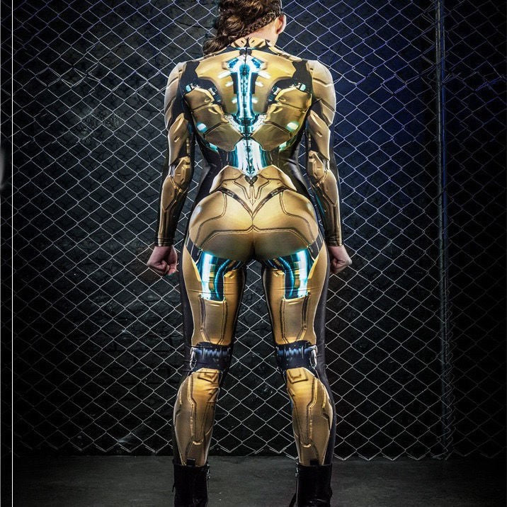 Machine Person Acting Performance Clothes Interlocking Tights Woman