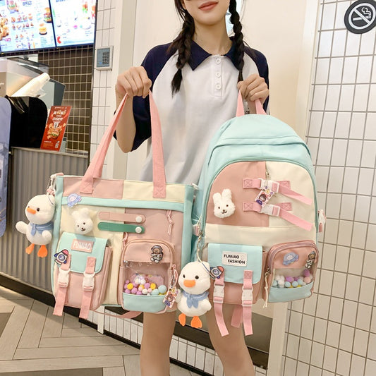 Backpack Large Capacity Schoolbag For Middle School Students
