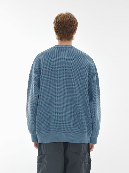 High-elastic Yarn Soft Skin-friendly Wear-resistant Pilling-resistant And Loose-fitting Sweater