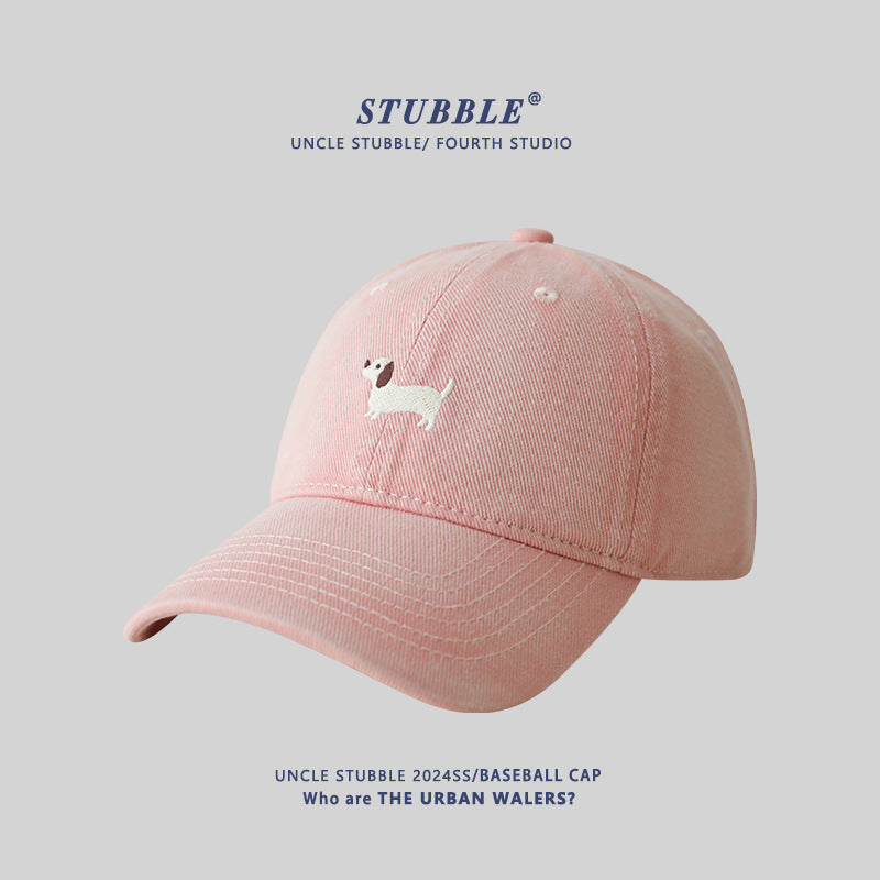 Brim Face-looking Small Peak Cap Hat