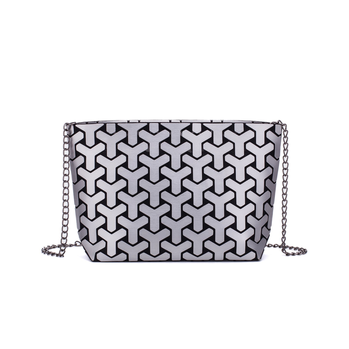 Women's Geometric Rhombus Shoulder Bag Foldable