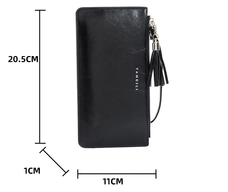 Simple Women's Long Wallet With Multi Card Slots