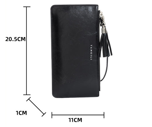 Simple Women's Long Wallet With Multi Card Slots