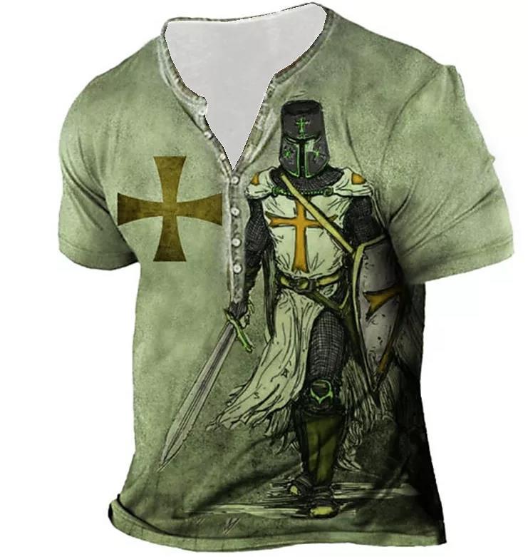 T-Shirt Hip Hop Digital 3D Print Top