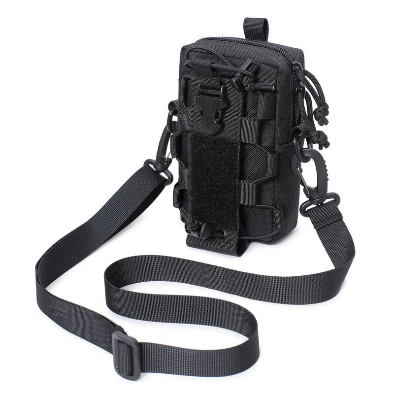 Outdoor Sports Water Bottle Zipper Bag Oxford Cloth Waist