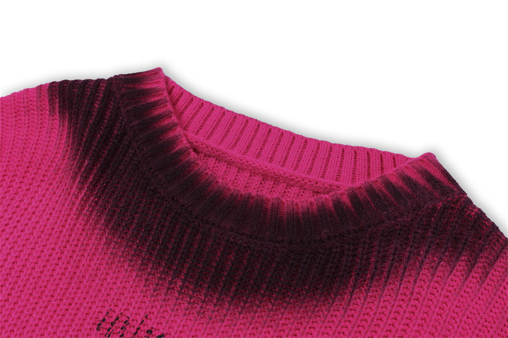 Letter Crew Neck Sweater For Men