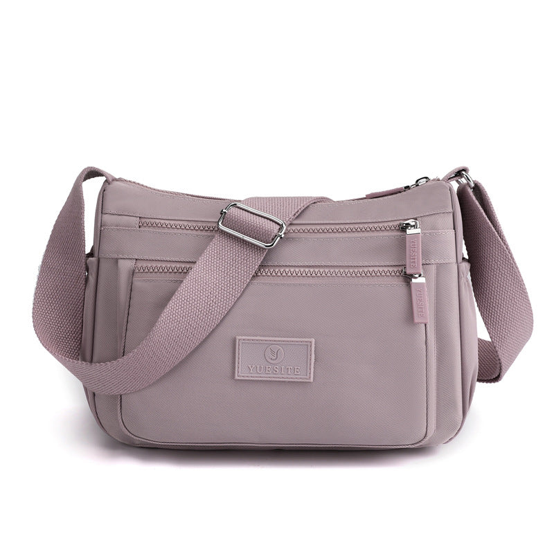 Casual And Lightweight Multi-compartment Waterproof All-match Messenger Bag