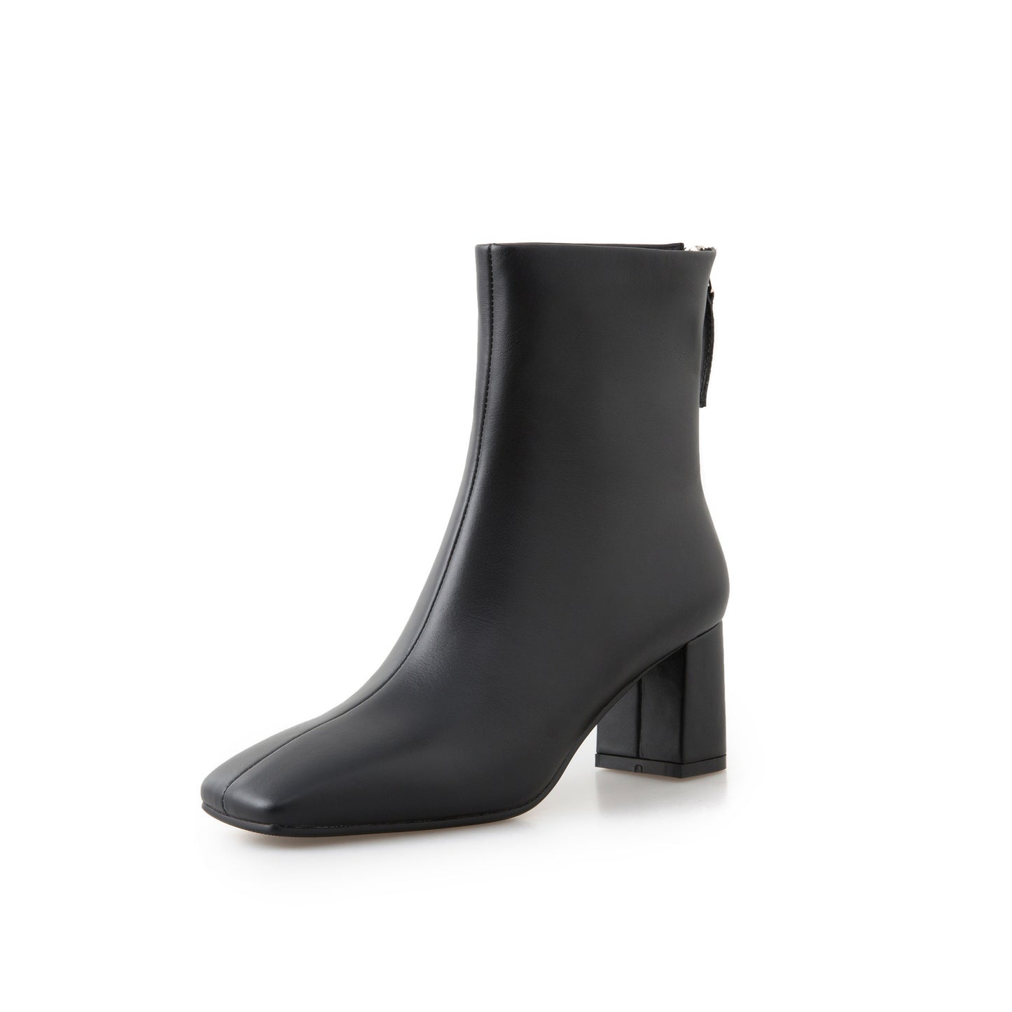 Elegant Intellectual And Simple Basic Cowhide Boots