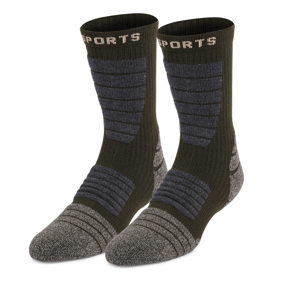 Men's And Women's Fashion Antibacterial Thickened Warm Wool Socks