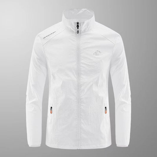 Light Summer Men's Ice Silk Breathable Sun Protection Clothing