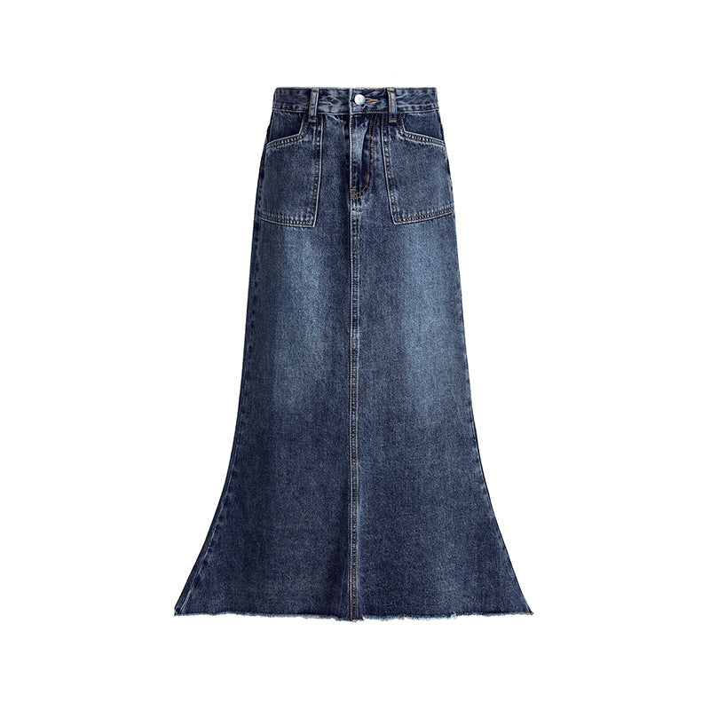 Fashion Personality Retro Denim Skirt For Women