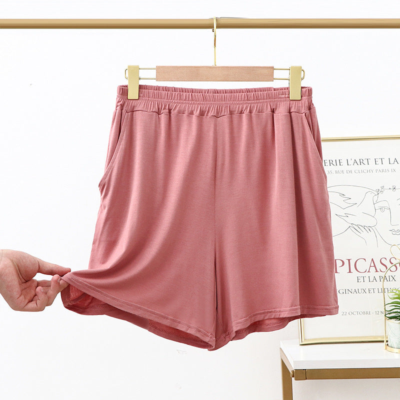 Thin Home Loose Short Pyjama Trousers Outer Wear