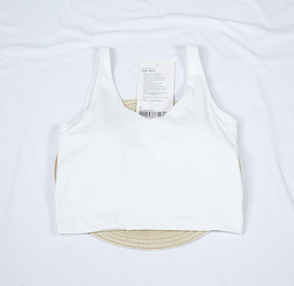 Ladies U Shape Sports Vest Yoga Wear