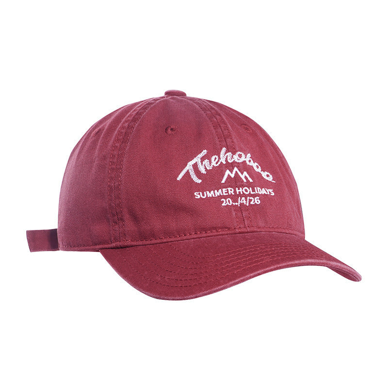 OUTDOOR Washing Water Soft Top Baseball Cap Female Sunshade