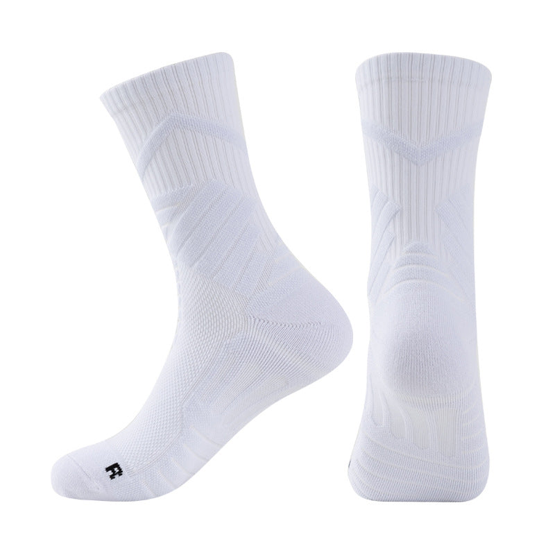 Men's Thick Shock Absorption Anti-skid Sports Socks