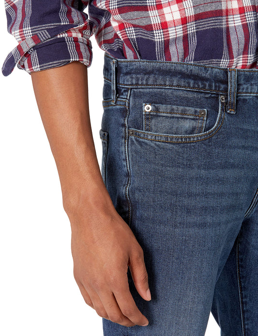 Amazon Essentials herr Jeans Slim-fit stretch jeans