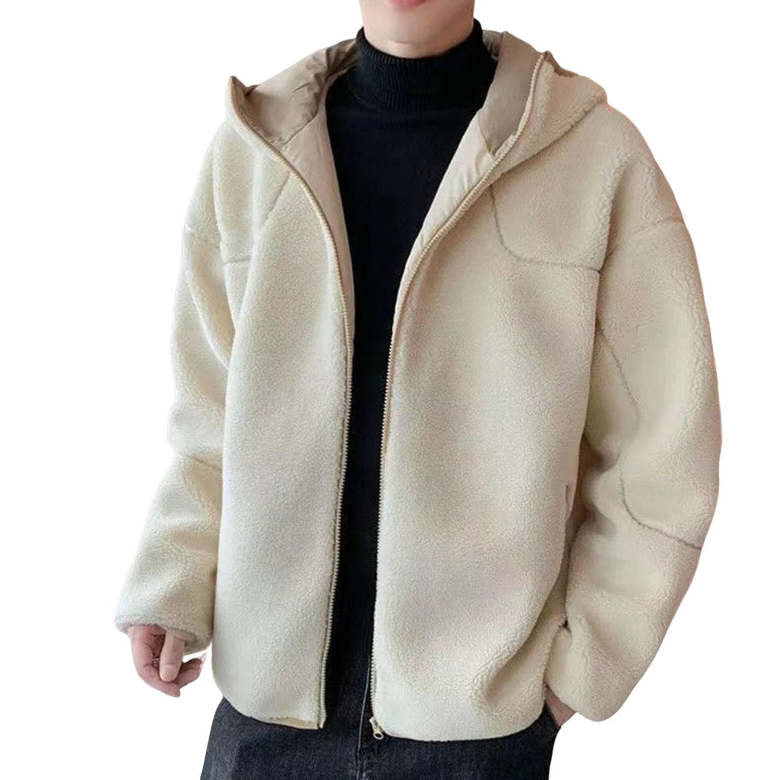 New Men Autumn Winter Thicken Warm Slim Fit Hooded Jackets Men'S Outwear Hip Hop Coat Male Teen Casual Jacket Colorful S-5XL