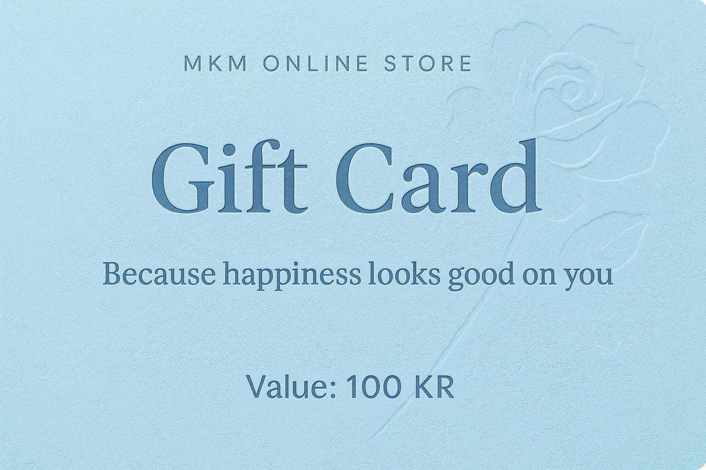 MKM Online Store Gift Card