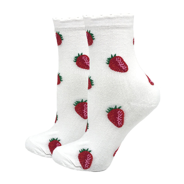Women's Casual Fashion Simple Jacquard Socks