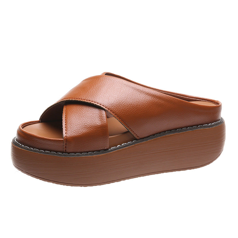 Women's All Match Platform Platform Large Size Sandals