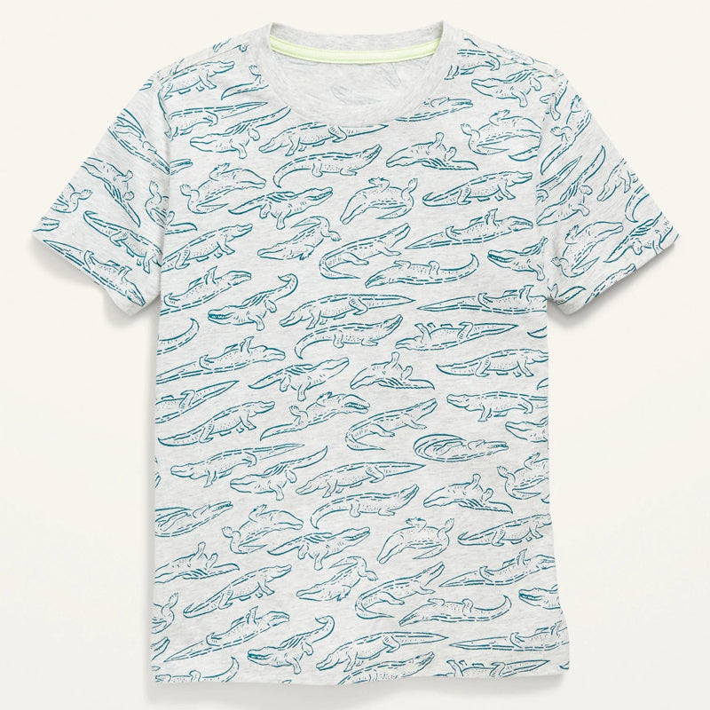 3D Digital Printing Short Sleeve Top Fashion T-shirt
